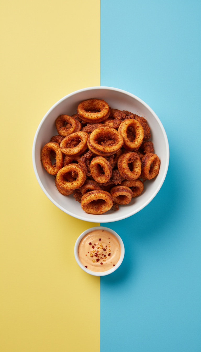 Spiced Calamari with Paprika Aioli